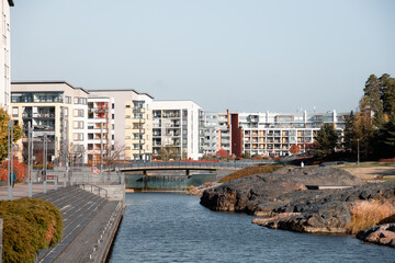 view of the city
