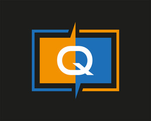 Letter Q Logo, icon, template, vector