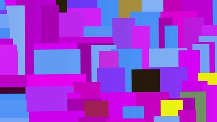 Abstract background consists of a multicolored mosaic. 
