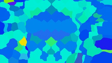 Abstract background consists of a multicolored mosaic. 