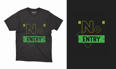 Typography and vector t-shirt design template