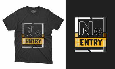 Typography and vector t-shirt design template