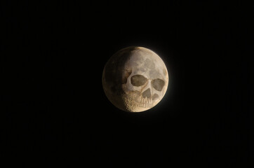 Halloween moon