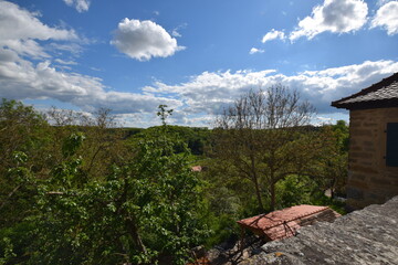 Rothenburg - Bayern - Blick auf den rothenburger Forst