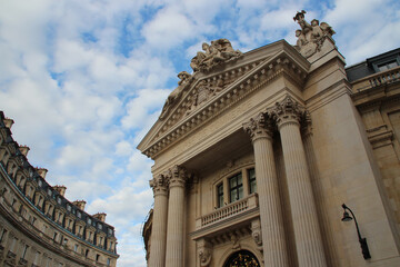Fototapeta premium former board of trade (bourse du commerce) in paris (france)