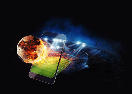 Watch A Live Sports Event On Your Mobile Device. Betting On Football Matches