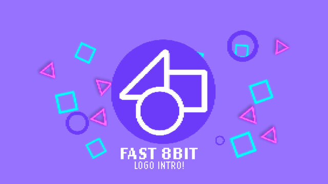 Fast 8Bit Logo Intro