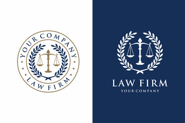 Law Firm Logo Template. Law office, Law office, Lawyer service, Vector logo template