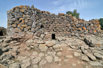 The Nuraghe Arrubiu  -  one of the largest nuraghes in Sardinia.
