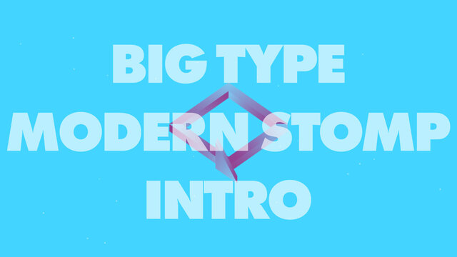 Typo Intro Modern Media Replacement Title