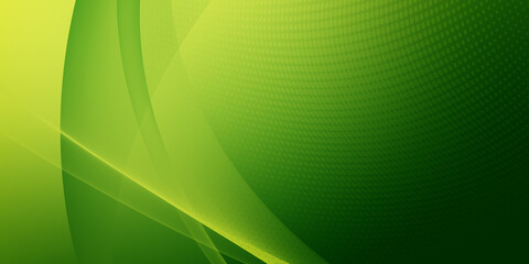 Obraz premium Green wave abstract background can be use cover, banner, wallpaper, flyer, brochure, book, printing media, card, web background