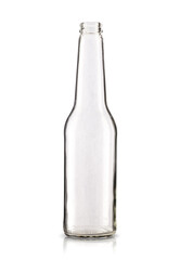 empty glass beer bottle