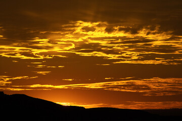 sunset in marseille