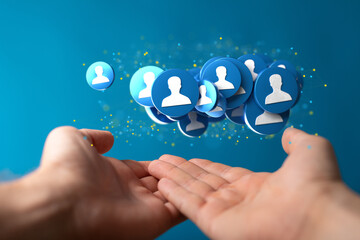 Abstract technology group and data