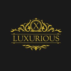 Luxury Logo template in vector for Restaurant, Royalty, Boutique, Cafe, Hotel, Heraldic, Jewelry, Fashion and other vector illustrations