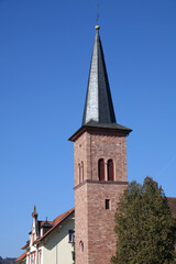 Fototapeta na wymiar Kirche in Breuberg-Neustadt