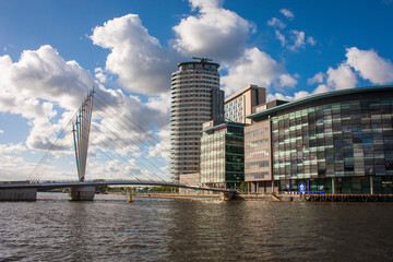 Obraz premium Manchester, England - MediaCity UK