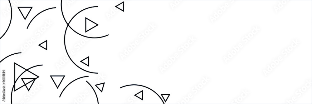 Poster creative abstract triangle pattern. polygonal mosaic background.