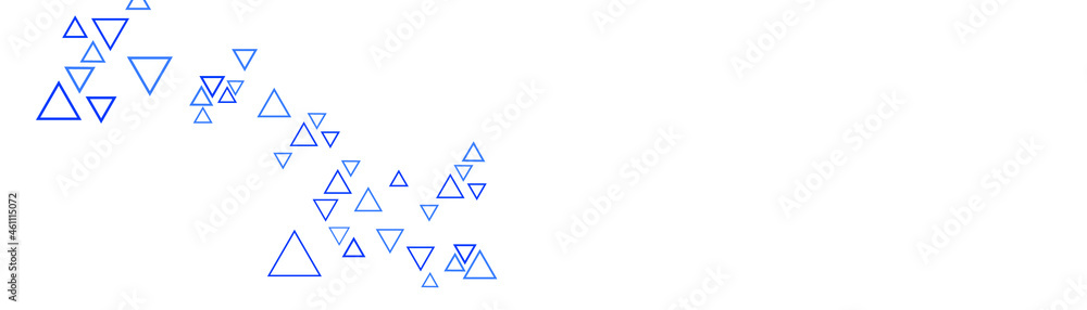 Poster creative abstract triangle pattern. polygonal mosaic background.