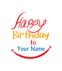 happy birthday to you