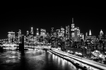 Obraz na płótnie Canvas View of NYC, New York 