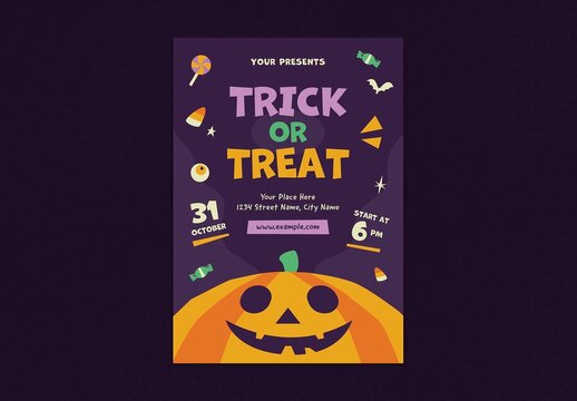 Trick or Treat Flyer
