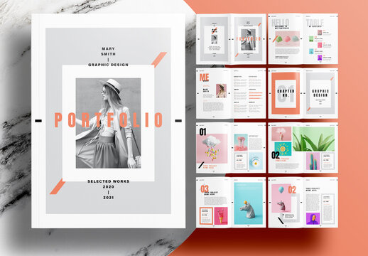 Graphic Design Portfolio Layout