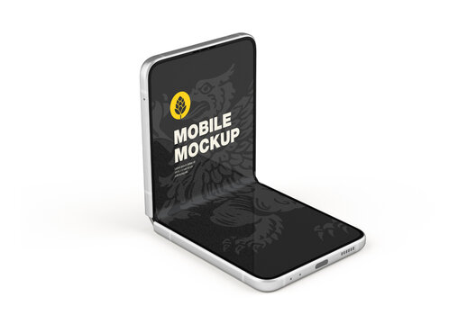 Folding Mobile Mockup