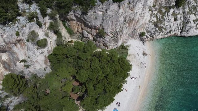 Nugal Beach, Makarska, Croatia