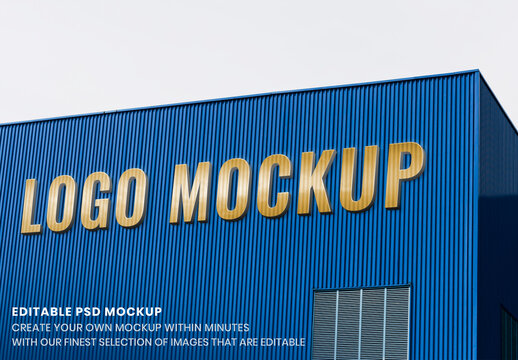 Building Logo Mockup