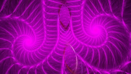 Abstract fractal art background in illustration space geometry.