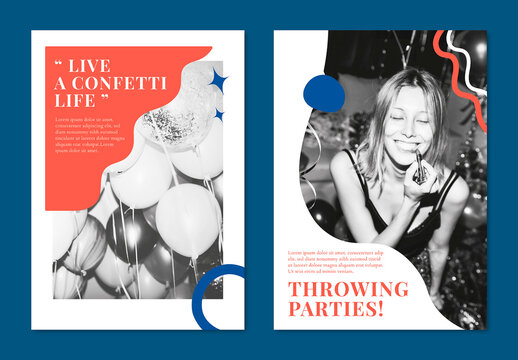 Party Event Poster Template