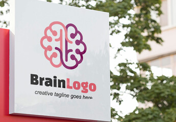 Brain Strom Logo Layout