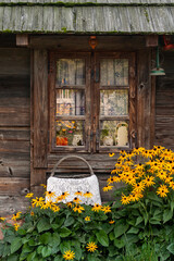 Window of a country cottage