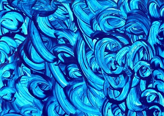 it is a magnificent painting illustrating modern abstract art