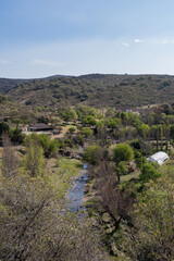 Fototapeta premium view of the mountains candonga cordoba argentina