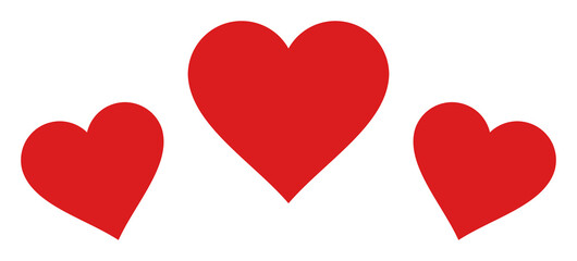 Love rating icon with flat style. Isolated vector love rating icon illustrations, simple style.