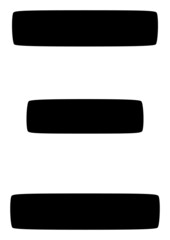 Xi Greek symbol icon with flat style. Isolated vector Xi Greek symbol icon illustrations, simple style.