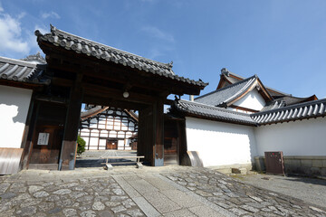 Naklejka premium 妙心寺 庫裏入口 京都市右京区