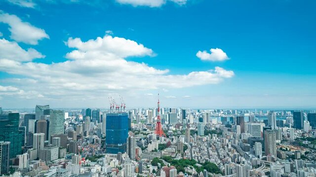 4K・東京風景・タイムラプス