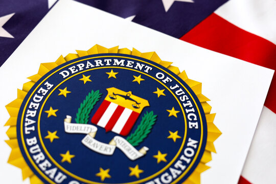 Logo Department of Justice Federal Bureau of Investigation