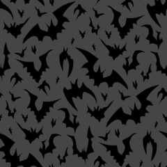 Halloween celebration seamless pattern