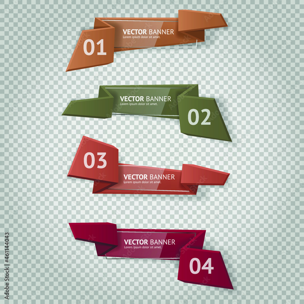 Aufkleber reflecting glass banner. gloss reflection 3d panel or clear text box banner on transparent display b