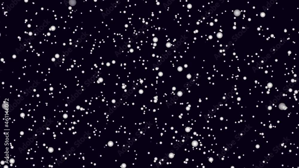 Poster white dots on a dark background. abstract seamless looped animation of dot. abstract dots in space. 