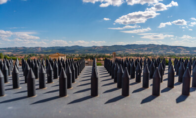 Gubbio Umbria soldati