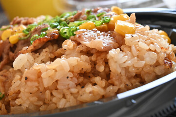 ビーフペッパーライス