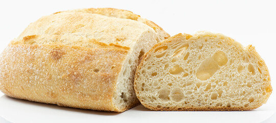 Detailed close up of Stone Baked Vienna Mini White Sourdough