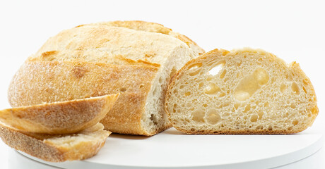 Detailed close up of Stone Baked Vienna Mini White Sourdough