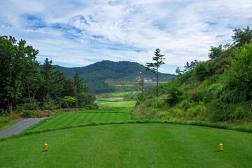 골프, 골프장, 골프, 골프장, 티샷, 골퍼, 어드레스, 충남 태안 골든베이 골프리조트, 드라이버
