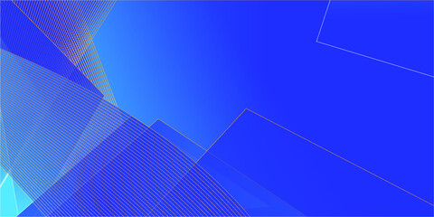 Obraz premium Abstract Blue Background With Triangles